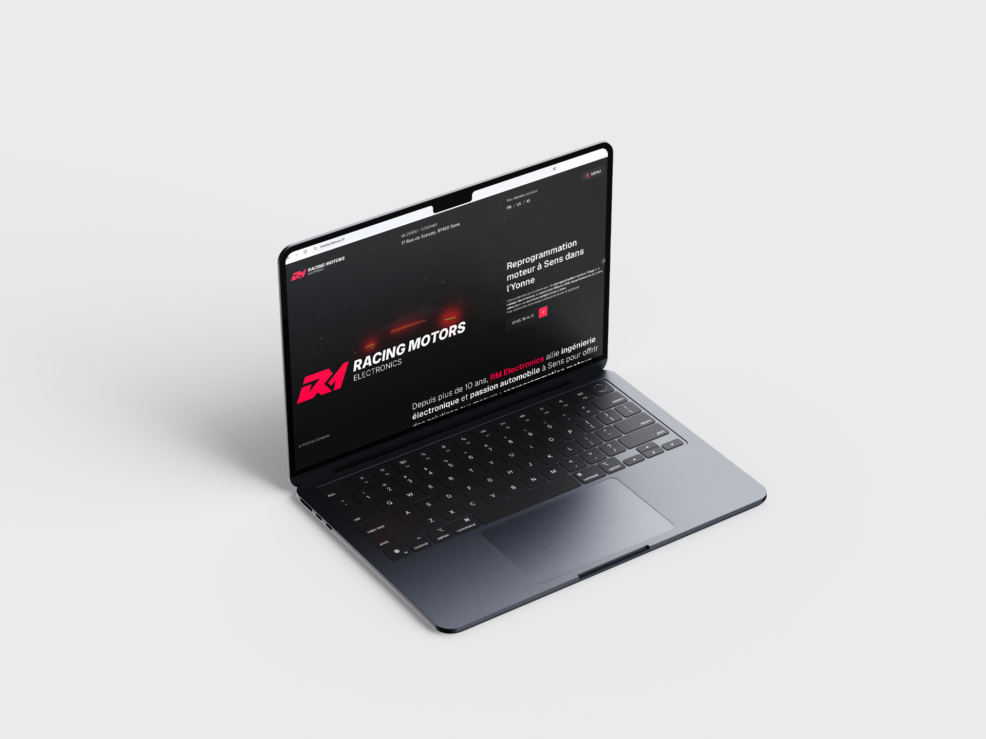 Site web RM Electronics